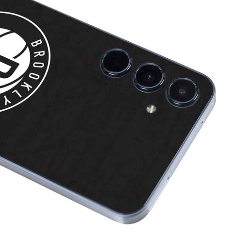 NBA Brooklyn Nets Distressed Galaxy A35 5G Skin
